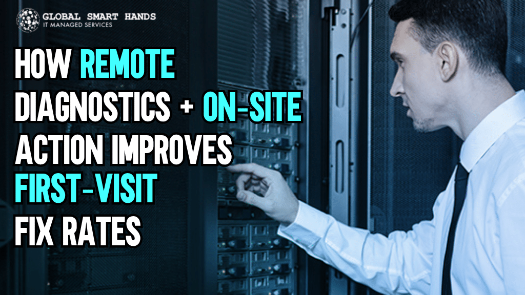 Remote Diagnostics with On-Site Support